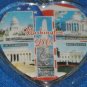 BRAND NEW RADIANT WASHINGTON DC WHITE HOUSE US CAPITOL KEYCHAIN COLLECTOR'S ITEM