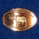 BRAND NEW SPARKLY WASHINGTON DC NATIONAL ZOO PARK ELEPHANT PENNY COLLECTIBLE