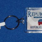 BRAND NEW WASHINGTON DC REPUBLICANS UNITED GOP PARTY KEYCHAIN COLLECTOR'S ITEM