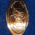 BRAND NEW SPARKLING WASHINGTON DC INT'L SPY MUSEUM NINJA GIRL PENNY COLLECTIBLE