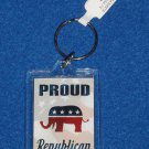 BRAND NEW DYNAMIC WASHINGTON DC PROUD REPUBLICAN GOP PARTY KEYCHAIN COLLECTIBLE
