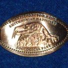 BRAND NEW WASHINGTON DC NATIONAL ZOO PARK KOMODO DRAGON FACE PENNY COLLECTIBLE