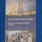 BRAND NEW 2024 WASHINGTON D.C. METRORAIL WMATA SUBWAY POCKET GUIDE METRO MAP