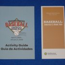 BRAND NEW WASHINGTON DC NATIONAL POSTAL MUSEUM BASEBALL ACTIVITY GUIDE + BONUS
