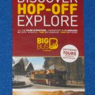 BRAND NEW AUSTRALIA SYDNEY BIG BUS HOP ON HOP OFF TOUR MAP HANDOUT COMMEMORATIVE