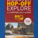 BRAND NEW AUSTRALIA SYDNEY BIG BUS HOP ON HOP OFF TOUR MAP HANDOUT COMMEMORATIVE