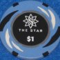 POSSIBLY BRAND NEW AUSTRALIA SYDNEY THE STAR CASINO $1 CHIP COLLECTOR'S ITEM