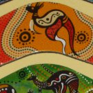 BRAND NEW AUSTRALIA SYDNEY RED ORANGE KANGAROO BOOMERANG MAGNET COLLECTOR'S ITEM