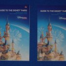 BRAND NEW TWO (2) PARIS WALT DISNEYLAND & STUDIOS PARKS GUIDE MAP BROCHURES