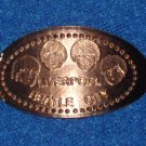 BRAND NEW SPARKLING BEATLES BRITISH UK ROCK BAND PRESSED COIN COLLECTOR'S ITEM