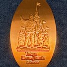 BRAND NEW TOKYO JAPAN DISNEYLAND WALT & MICKEY CASTLE PRESSED COIN COMMEMORATIVE