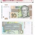 Croatian paper money 10, 20 and 50 Kuna