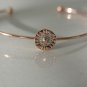Ted Baker Women's Thin Rose Gold Logo Bangle Bracelet Jewelry