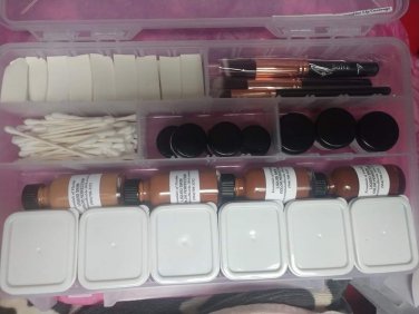 THE ORIGINAL LIQUID SKIN COLOR PERFECTION SET- FOR MORTUARY USE ONLY