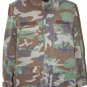 US ARMY WOODLAND CAMO BLOUSE SHIRT M/L MEDIUM LONG