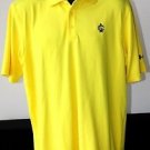 MENS UNDER ARMOR LOOSE HEAT GEAR SHIRT YELLOW M MEDIUM POLO