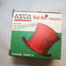 NEW ASCO RED-HAT VALVES 2 WAY DIRECT ACTING SOLENOID VALVES SERIES 8262 8263