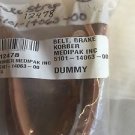 NEW BELT BRAKE KORBER MEDIPAK INC 5101-14063-00 DUMMY 12478 EA