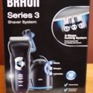 BRAUN SERIES 3 SHAVER 350-CC SHAVER SYSTEM  W/3 STAGE CUTTING SYSTEM