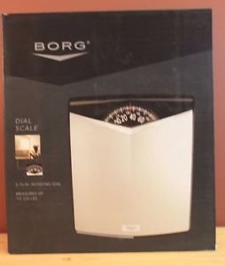 BORG  BAB901-95 BATH DIAL VINTAGE RETRO LOOK SCALE UP TO 330 LBS