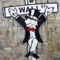 Alec Monopoly Abstract Handcraft HUGE Canvas Oil Painting Wall street 20x30"