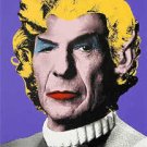 Mr Brainwash Mr. Spock Nimoy Bansky Abstract Oil Painting on Canvas 24x32"
