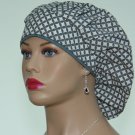 Bouffant Surgical Scrub Cap-Anesthetist Scrub Cap-Veterinarian Cap-Women's Hat-100% Cotton.