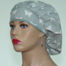 Bouffant Surgical Scrub Cap-Anesthetist Scrub Cap-Veterinarian Cap-Women's Hat-100% Cotton.