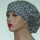 Bouffant Surgical Scrub Cap-Anesthetist Scrub Cap-Veterinarian Cap-Women's Hat-100% Cotton.