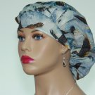 Bouffant Surgical Scrub Cap-Anesthetist Scrub Cap-Veterinarian Cap-Women's Hat-100% Cotton.