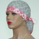 Ponytail Scrub Cap-Surgical Scrub Cap-Handmade-Medical Cap-Nurse Cap-