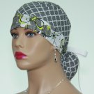 Ponytail Scrub Cap-Surgical Scrub Cap-Handmade-Medical Cap-Nurse Cap-