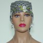 Ponytail Scrub Cap-Surgical Scrub Cap-Handmade-Medical Cap-Nurse Cap-