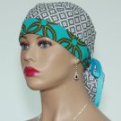 Ponytail Scrub Cap-Surgical Scrub Cap-Handmade-Medical Cap-Nurse Cap-