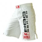 MMA White Fighting Shorts Grappling Boxing Shorts