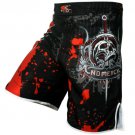 MMA Fight Red Blood Muai Thai Shorts Grappling Boxing Shorts