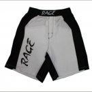 MMA White Shorts Grappling Short Kick Boxing Cage Fighting Shorts -