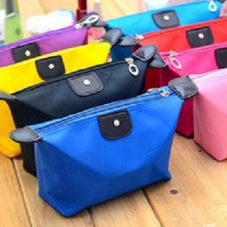Blue Cosmetic Bag