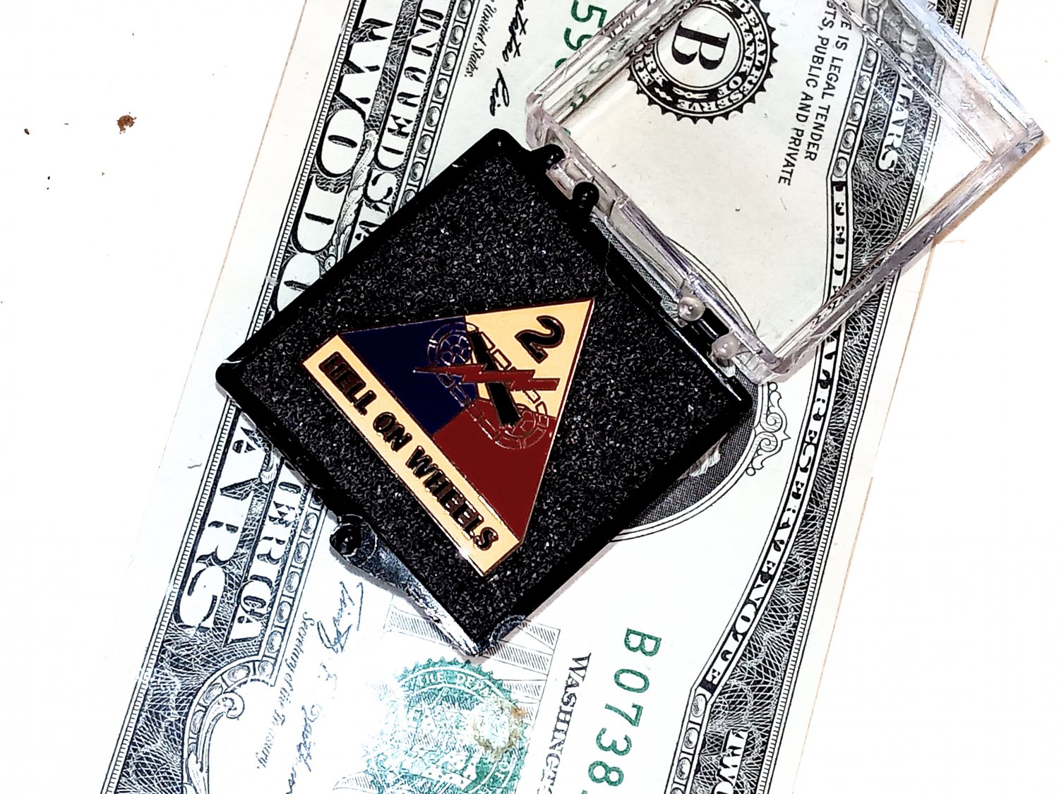 2nd Armored Division Lapel Pin
