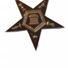 Star Masonic Car Emblem