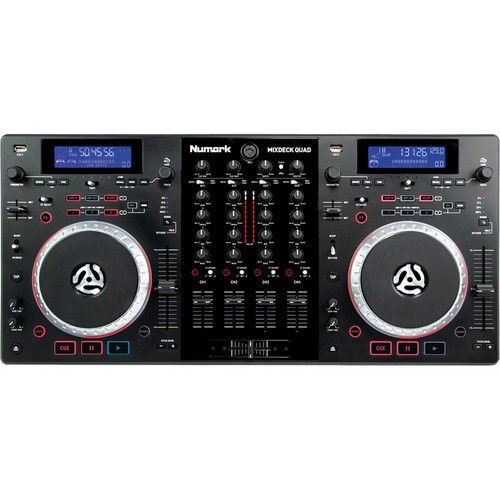 Numark MIXDECK QUAD 4 CHANNEL USB/MIDI NEW UNIVERSAL DJ CONTROLLER CD MP3