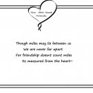 Long Distant Friendship Quote