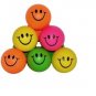 Mini Neon Smile Face Stress Ball
