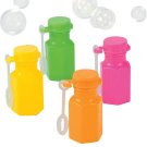 Neon Hexagon Bubble Bottle