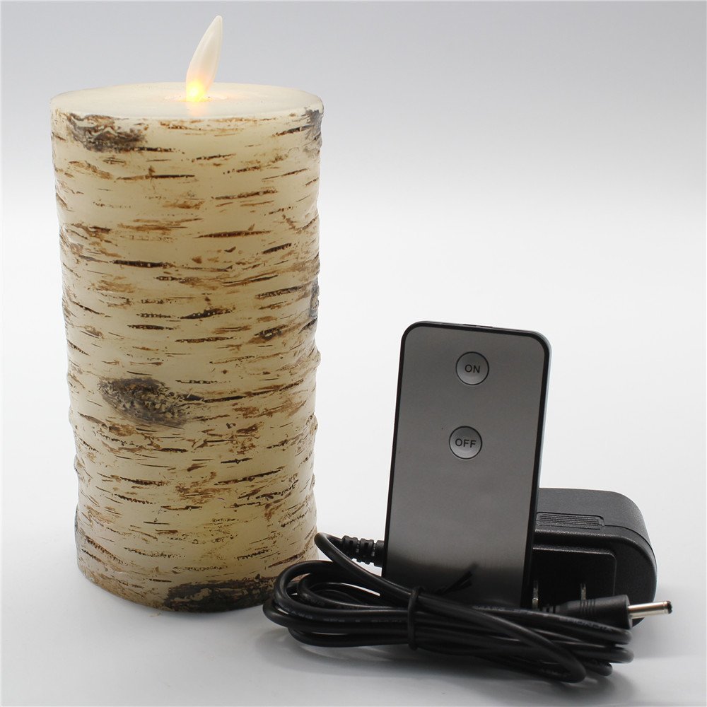 Home Decorations Barky Flameless Battery Operated LED Candles with Remote Control