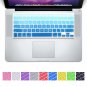 DHZ Big Font Sky Blue Gradient Keyboard Cover Silicone Skin for MacBook Air 13"