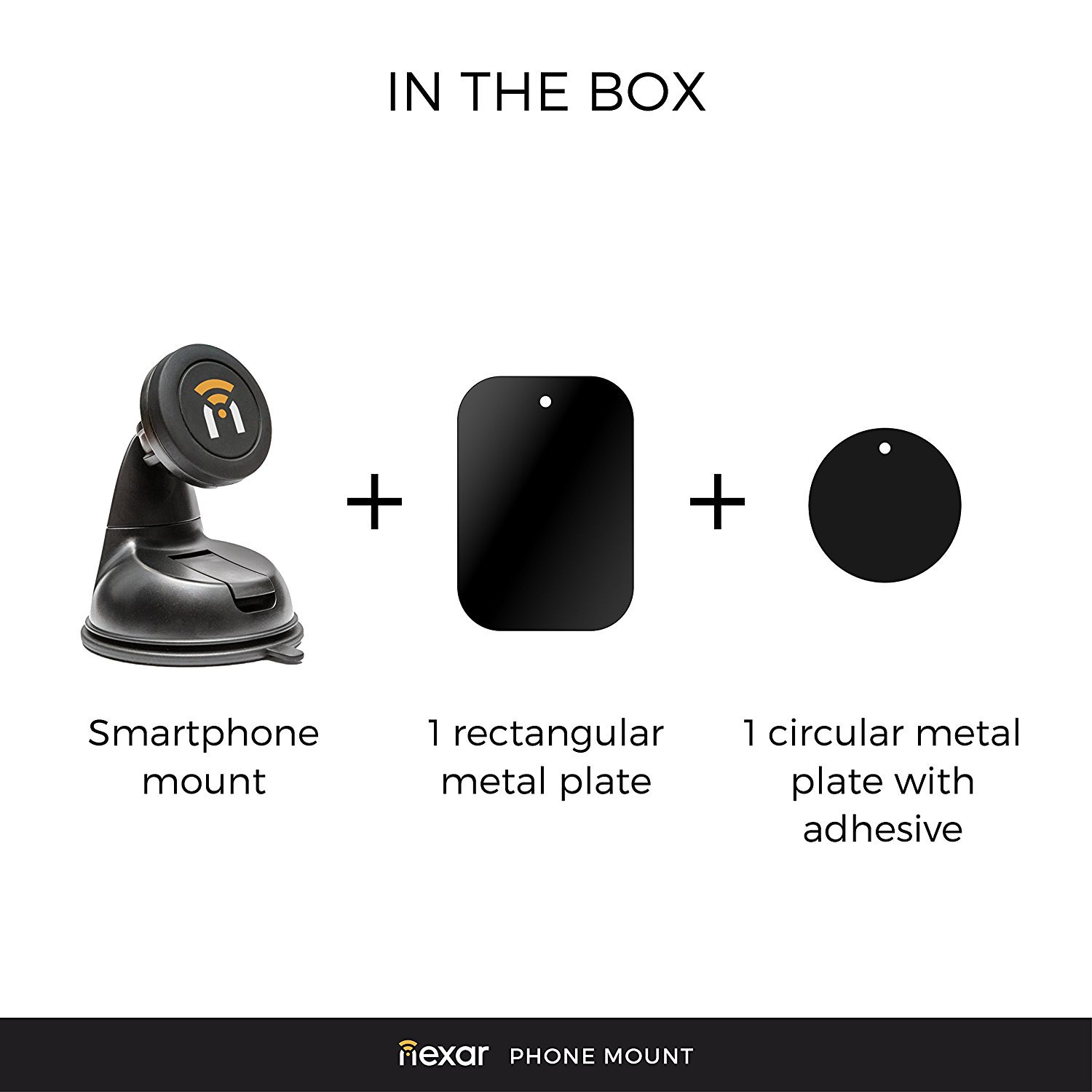 NEXAR Car Phone Mount Cell Phone Holder for your CELL PHONE