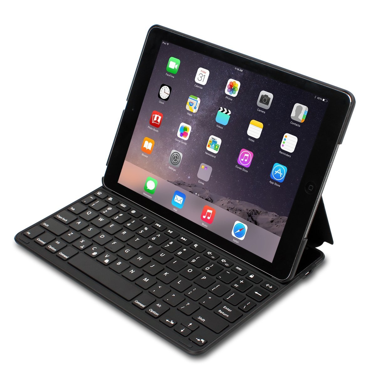 Ultra-thin Protection Backlit Keyboard Case for iPad Air by Hurriking