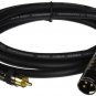 Monoprice 104777 6-Feet Premier Series XLR Male to RCA Male 16AWG Cable