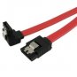 Tenext 12-Inch Latching Right Angle to Straight SATA Data Cable